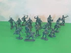 MARX 7TH CAVALRY 54mm PLAYSET TOY SOLDIERS FORT APACHE 1960'S