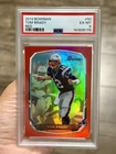 2013 Bowman Tom Brady Red Refractor /25 PSA