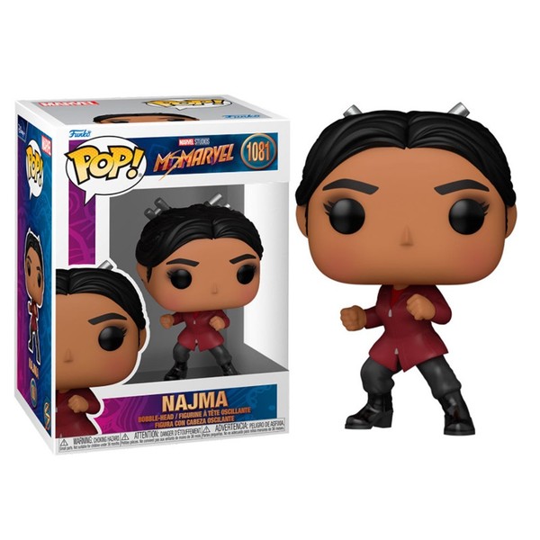 Figura Funko Pop Marvel Ms Marvel Najma 59499