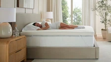 Saatva Graphite Memory Foam Mattress Topper NO IMPORT FEES