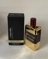 Atelier Cologne GOLD LEATHER Cologne Absolue 6.7 fl oz / 200ml Unsealed In Box