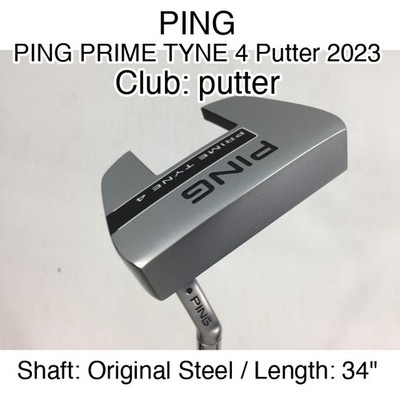 PING PING PRIME TYNE 4 Putter 2023 putter Putter 34'' Original Steel Right-Handed