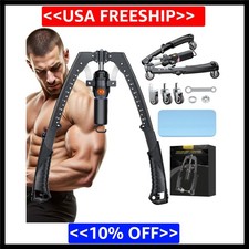 Twister Arm Exerciser Adjustable 22-440lbs Hydraulic Power Chest Red