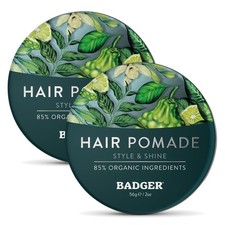 Medium Hold Hair Pomade for Men 2oz, 2-Pack