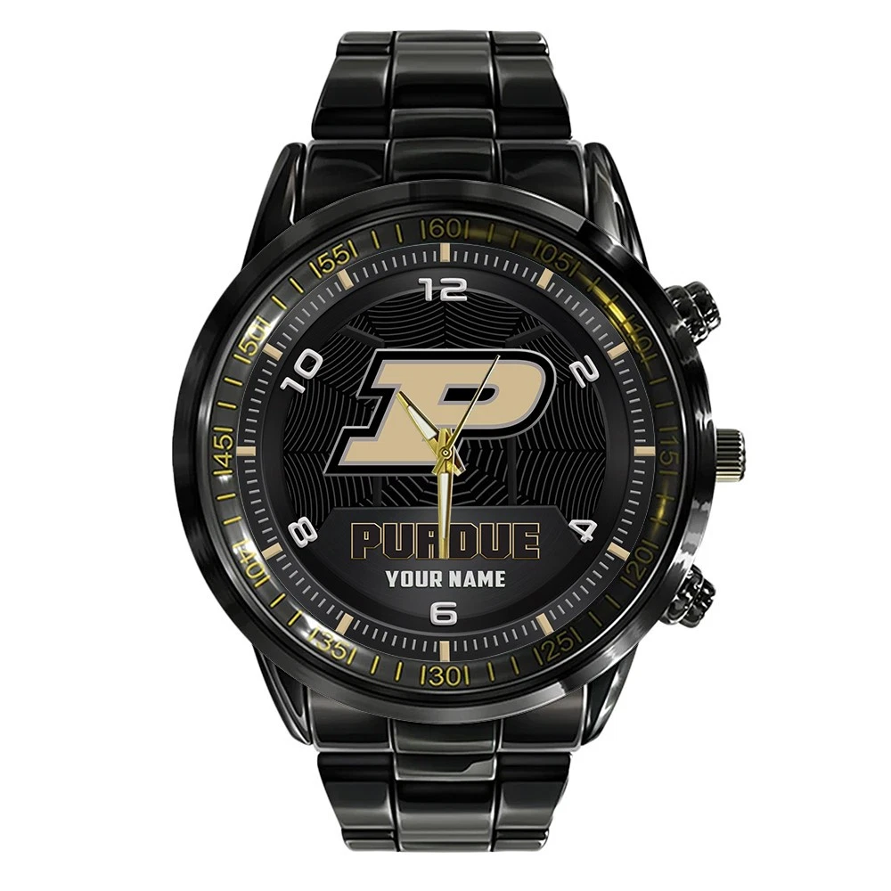 Purdue Stainless Steel Watch