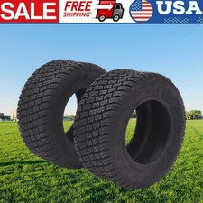 2 Pack 20x8.00-10 Lawn Mower Tractor Turf Tires 4 Ply Rated 20x8-10 20x8x10 10"