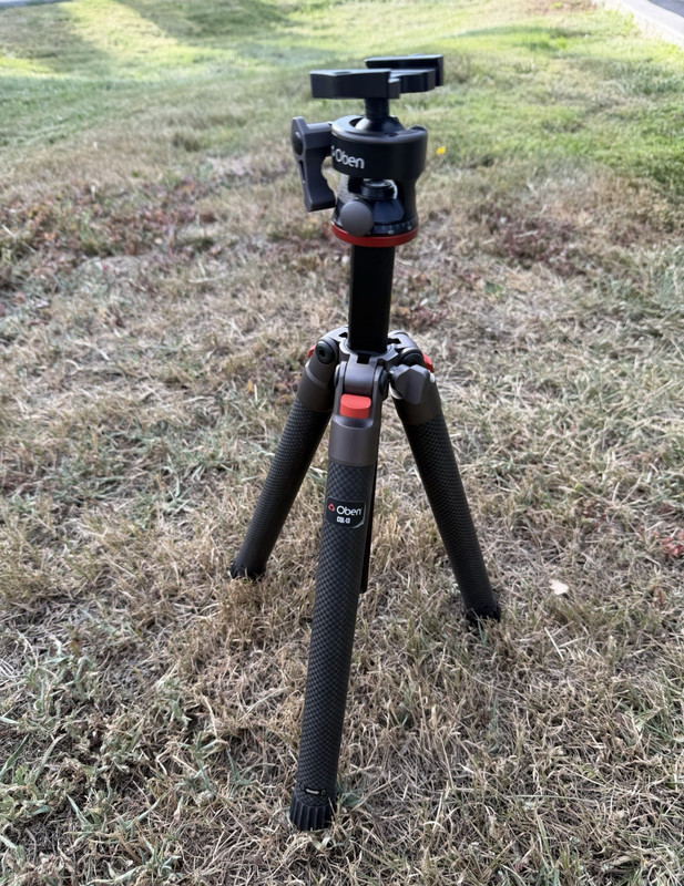 Oben CQL-13 Carbon Fiber Compact Travel Camera Tripod Ball Head
