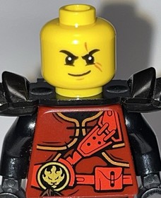 ✅ LEGO Ninjago Minifig njo0277 Kai - The Hands Of Times, Minifigure Fire Ninja!