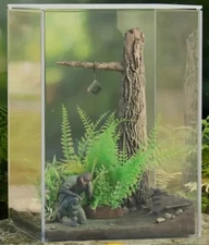 Metal Gear Solid 3 Delta Snake Eater Collector Edition Terrarium Statue only NEW