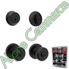 1-Set Kwikset Combo Pack Maven Keyed Knob Single Cylinder Deadbolt 96900-456