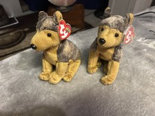 TY Beanie Baby - SARGE the German Shepherd Dog 6 inch - MWMTs Stuffed Animal