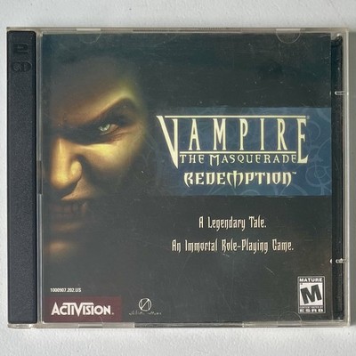 Vampire The Masquerade Redemption PC 2000 Windows 98 95 RPG Activision