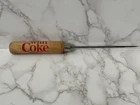 VTG Drink Coca-Cola Things Go Better With Coke Wooden Handle Ice Pick