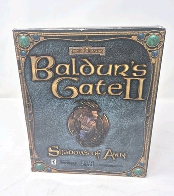 Baldur's Gate II: Shadows of Amn - PC Big Box - New Sealed - See Desc.