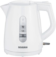 Severin Wk 3411 Wasserkocher 1L 2200W Weiß Kabellos Kalkfilter 360°