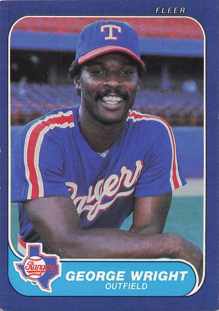 1986 Fleer - George Wright #578 NM