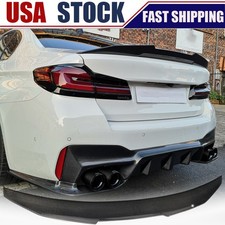 For 2017-23 Bmw G30 530i 540i M550i F90 M5 Real Carbon Rear Trunk Spoiler Wing For 2017-23 Bmw G30 530i 540i M550i F90 M5 Real Carbon Rear Trunk Spoiler Wing
