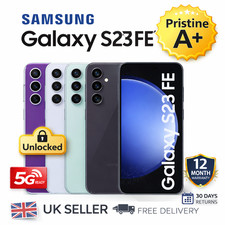 Samsung Galaxy S23 FE 5G 128GB/256GB Android Unlocked Smartphone Pristine A++