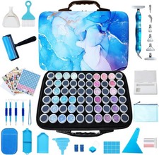 Diamond Painting Storage Containers 120 Slots Diamond Art Storage Box with Acces