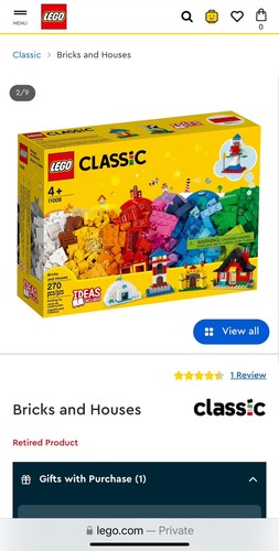 LEGO CLASSIC: Bricks and Houses (11008) - Picture 5 of 6