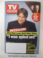 TV Guide   October 11-17 2003   Emmy Party Pix/Rob Lowe--West Wing