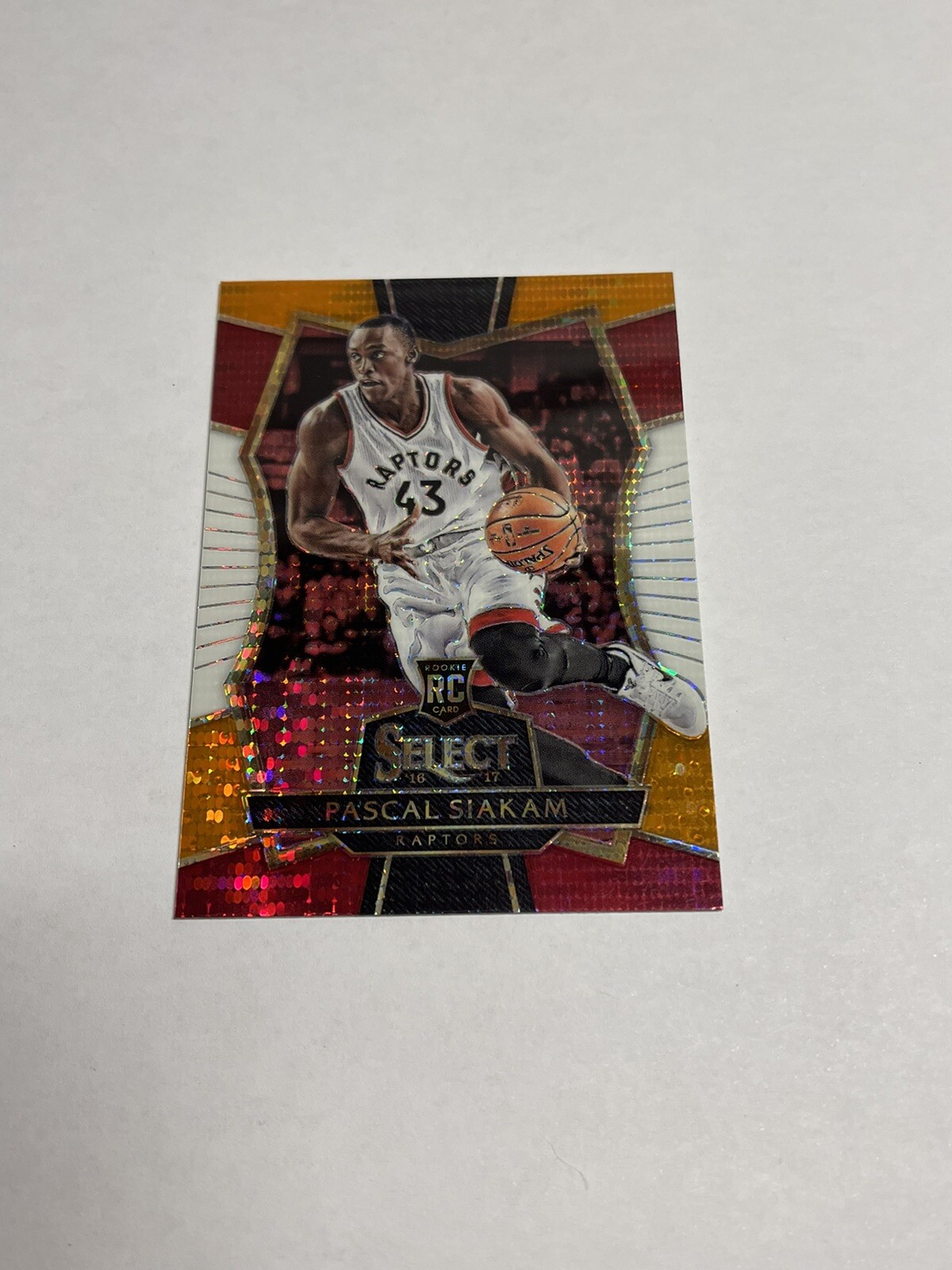 2016 Pascal Siakam Panini Prizm Select Tri Color #118 RC #F220