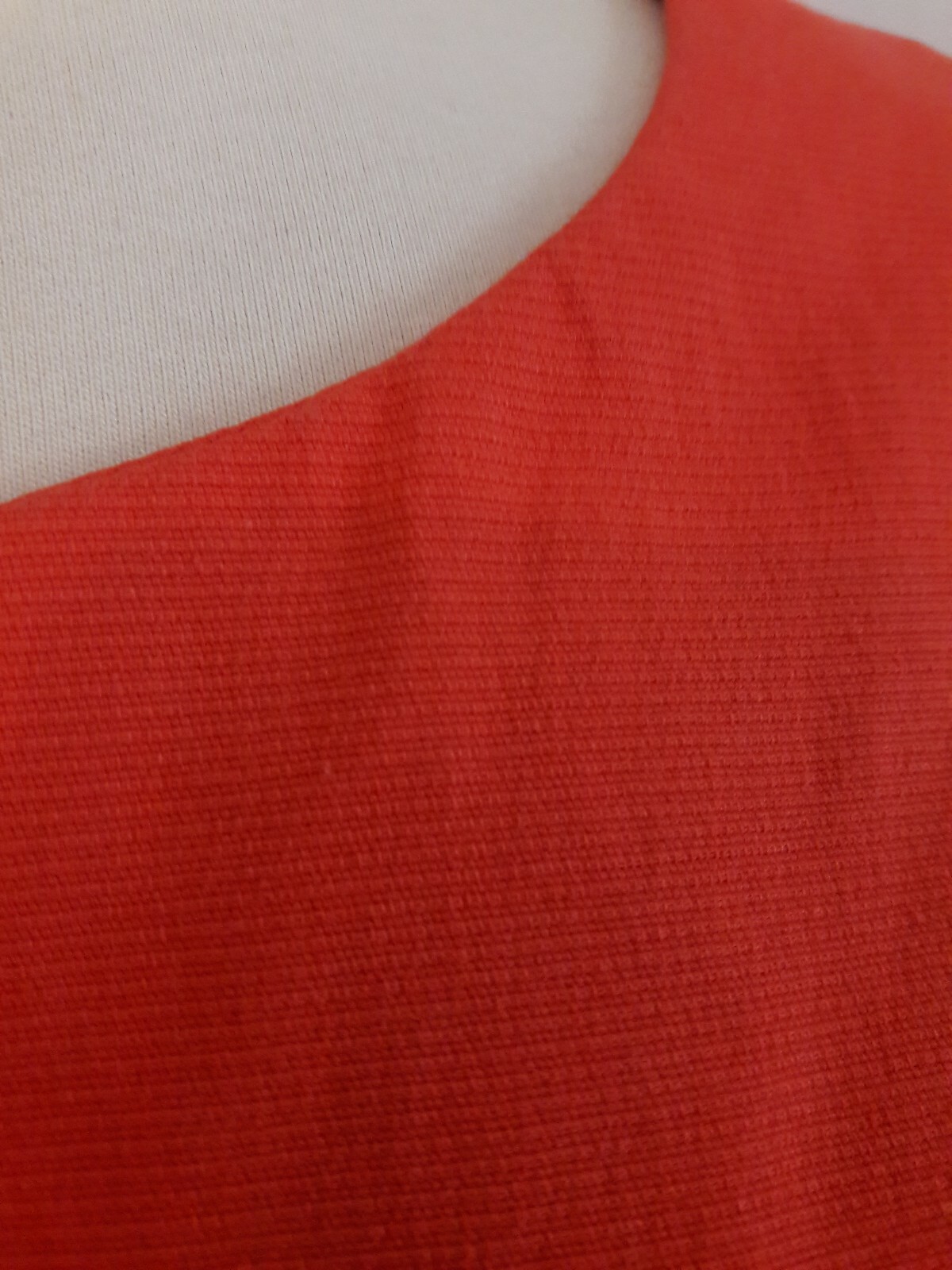 Zara Basic Jacket Nectar Orange Pink Large Snap F… - image 4