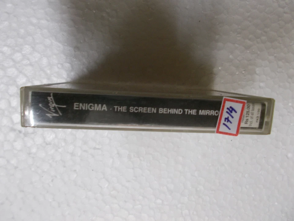 ENIGMA THE SCREEN BEHIND THE MIRROR RARE orig CASSETTE TAPE INDIA  2000 - Image 2 of 4