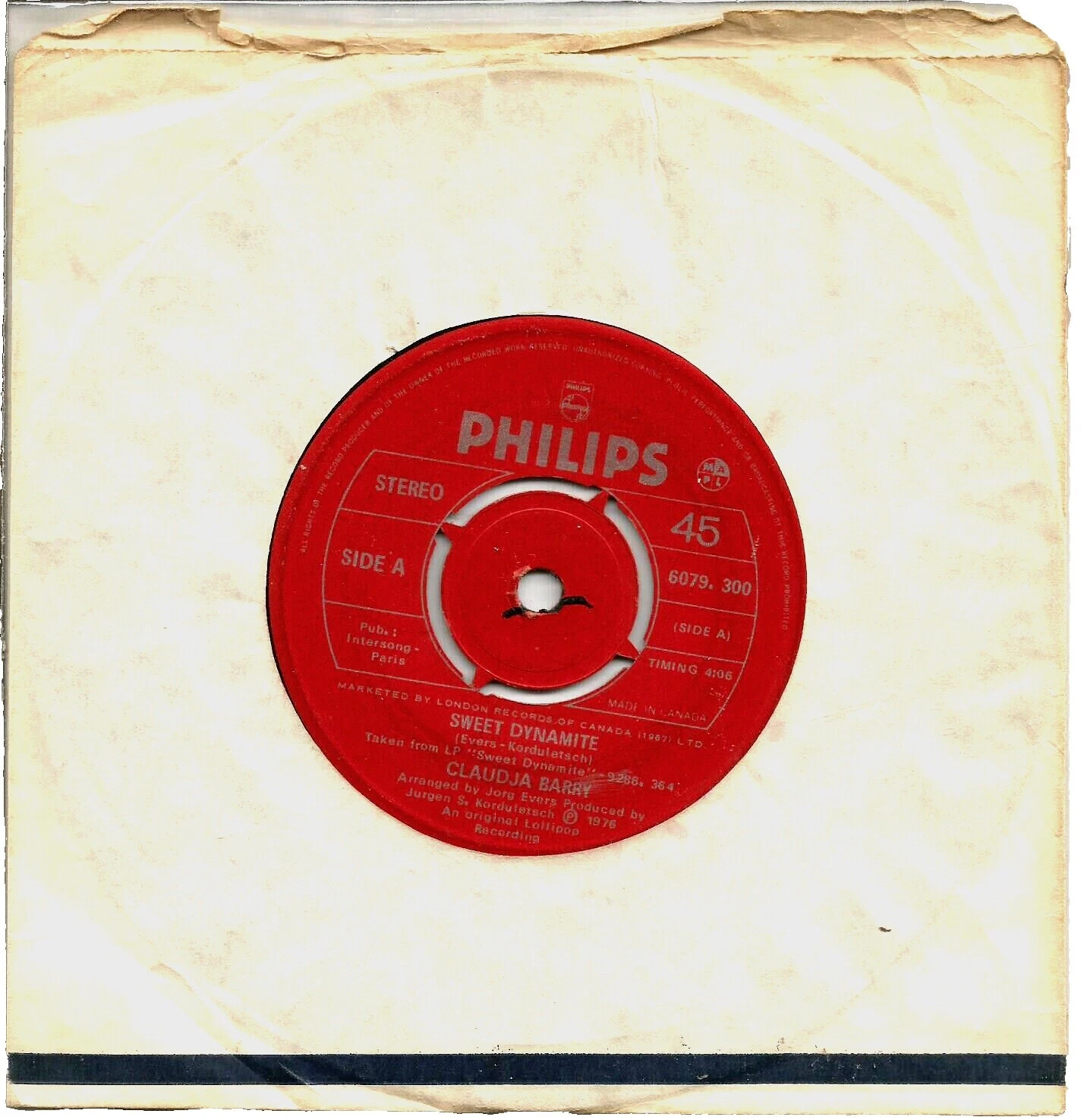 Sweet Single Vinyl Records