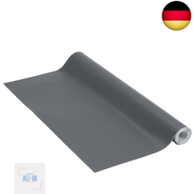 Venilia Klebefolie | Dunkelgrau | Uni Matt Anthrazit Dunkelgrau, 45cm x 2m |