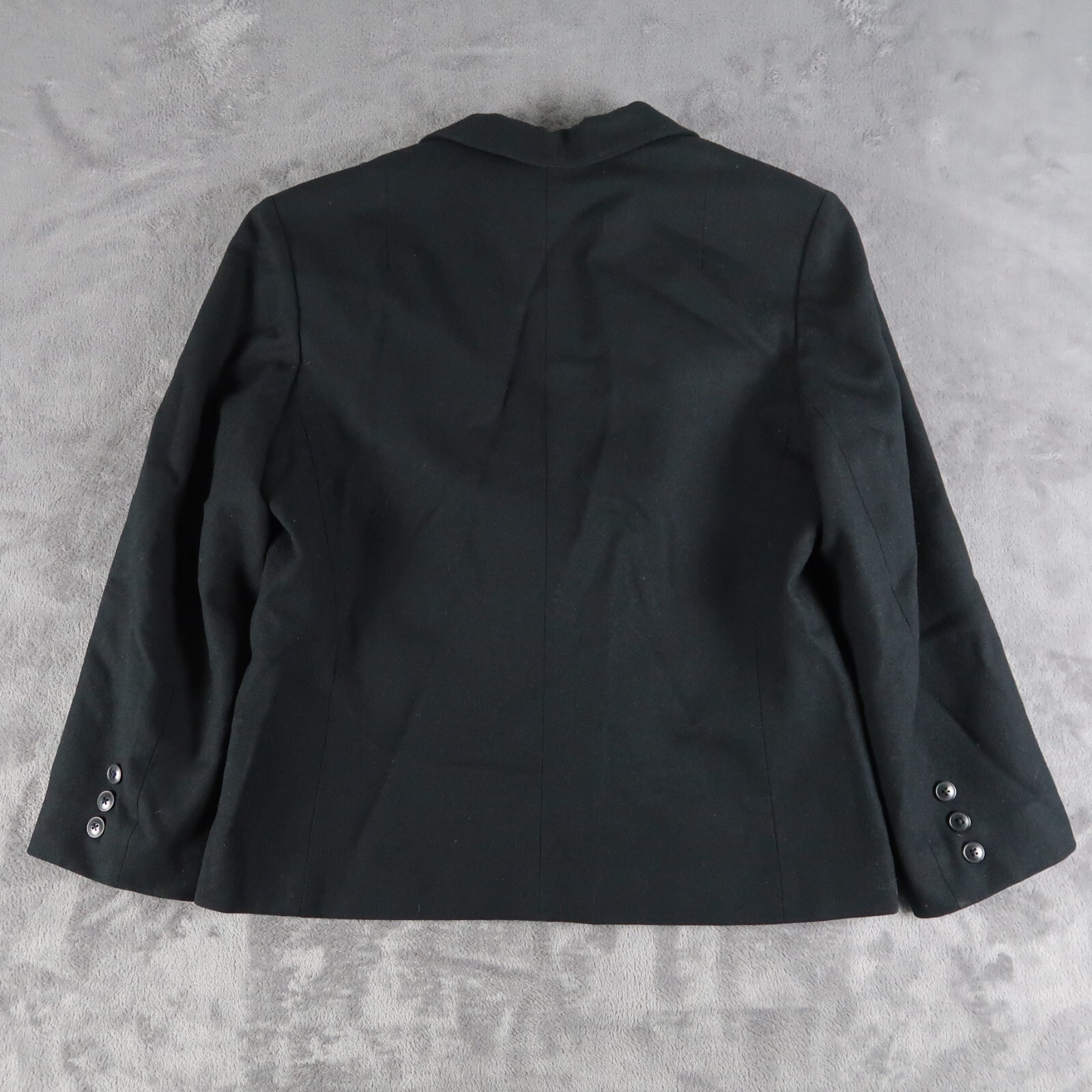 Vintage 70s Pendleton Wool Black Jacket Blazer Wo… - image 2