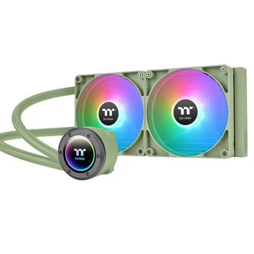 Thermaltake CL-W375-PL14MG-A TH280 V2 ARGB Sync Liquid Cooler - Matcha Green