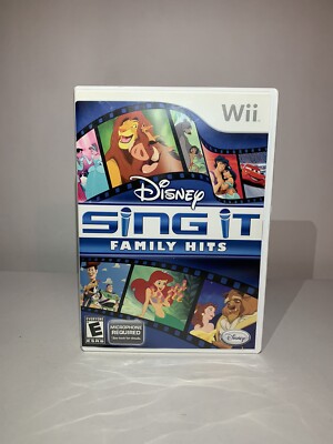 Disney Sing It: Family Hits  (Nintendo Wii)