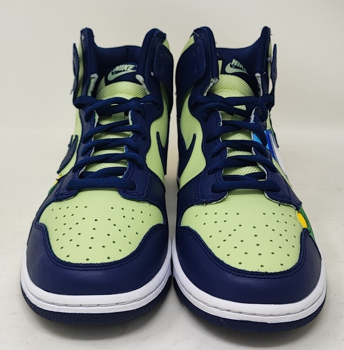 Size 10.5 - W Nike Dunk High LX PISTACHIO/MIDNIGHT NAVY 2022