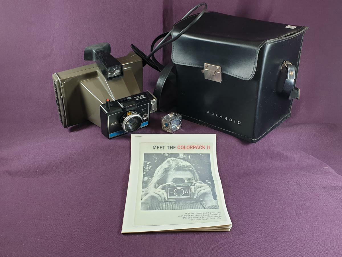 POLAROID COLORPACK II-ORIGINAL RETRO-VINTAGE-CÁMARA INSTÁNTANEA