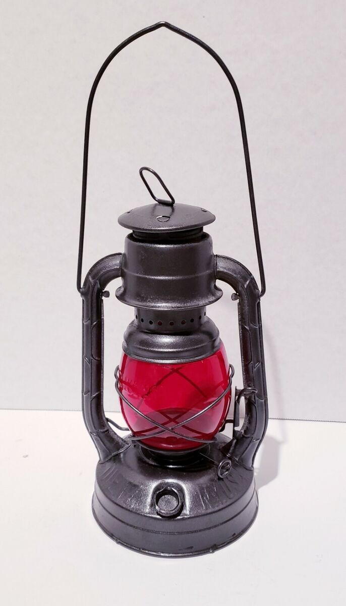 Antique Dietz Little Wizard Red Lantern lamp | eBay Antique Dietz Little Wizard Red Lantern lamp | eBay