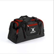 Gilbert Rugby Club v4 Black / Red Holdall Size 62 x 30 x 35cm - Free P&P