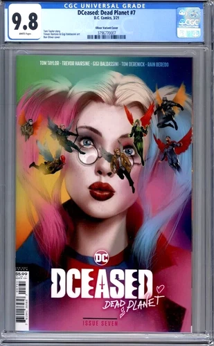 DCeased: Dead Planet #7 Ben Oliver Variant CGC 9.8 DC Comics 2021 Harley Quinn
