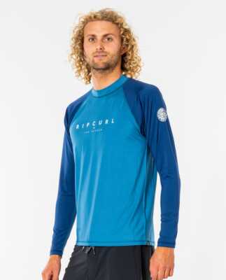RIP CURL Shockwaves Long Sleeve UV Tee, Size XL 283178
