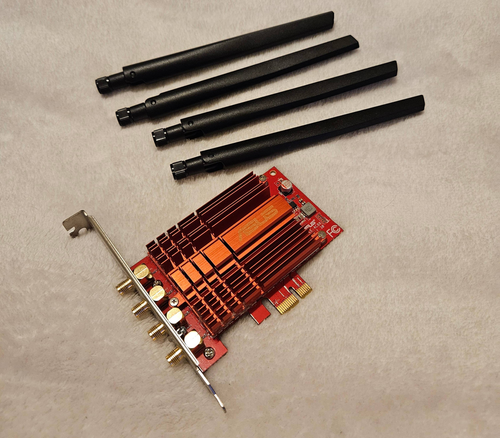 ASUS PCE-AC88 Internal WIFI Card w/ Antennas