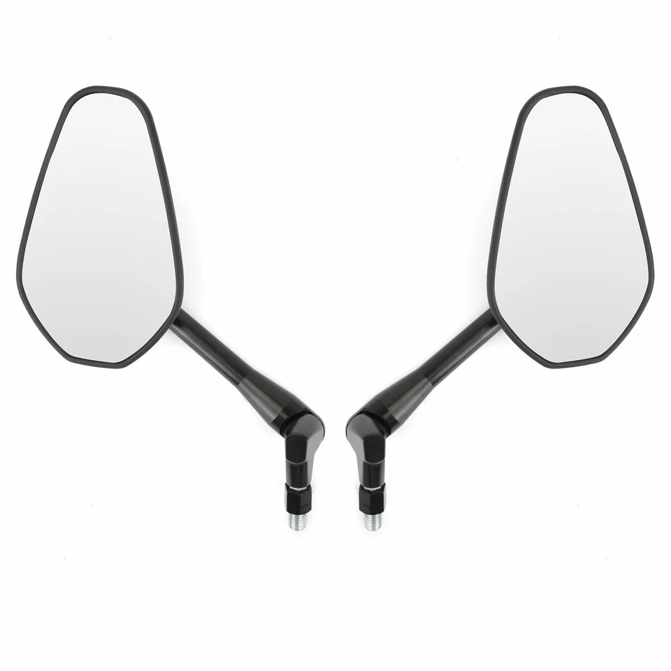1 Pair M10 Rearview Mirror for Motorcycle Custom Cruiser Cafe Racer UNIVERSAL Foto 4 de 4