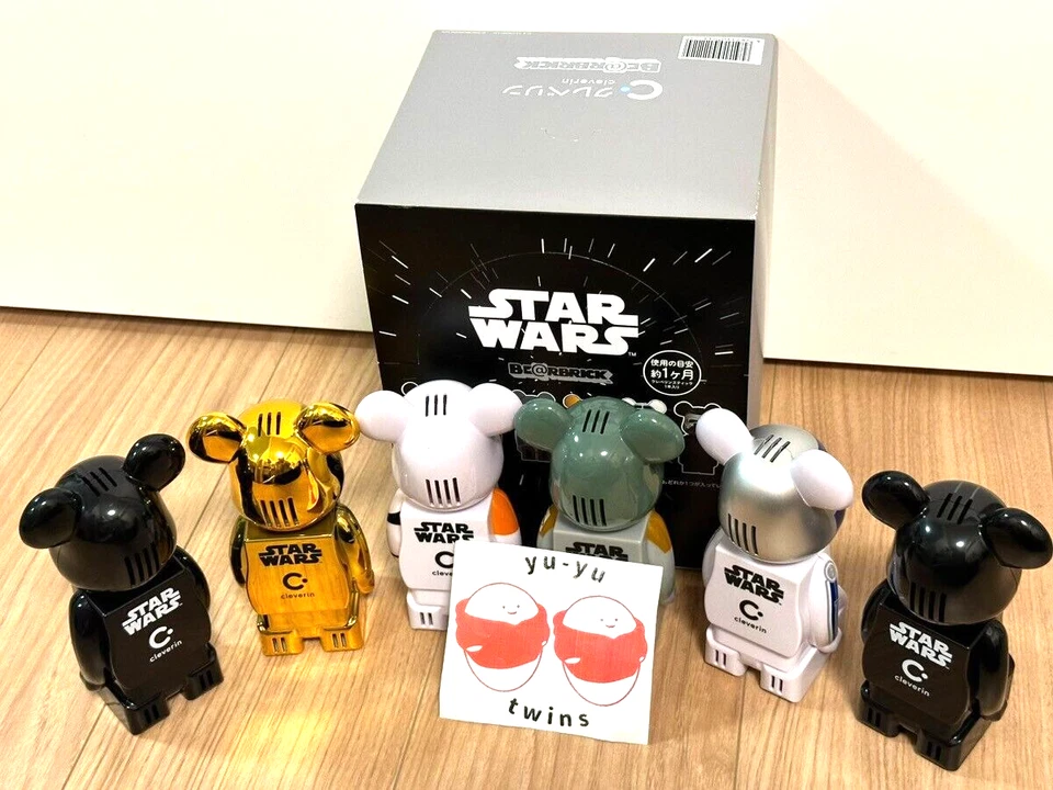 Juguete Medicom BE@RBRICK Cleverin Bearbrick Star Wars Juego de 6 piezas Competición Limitado Foto 4 de 4