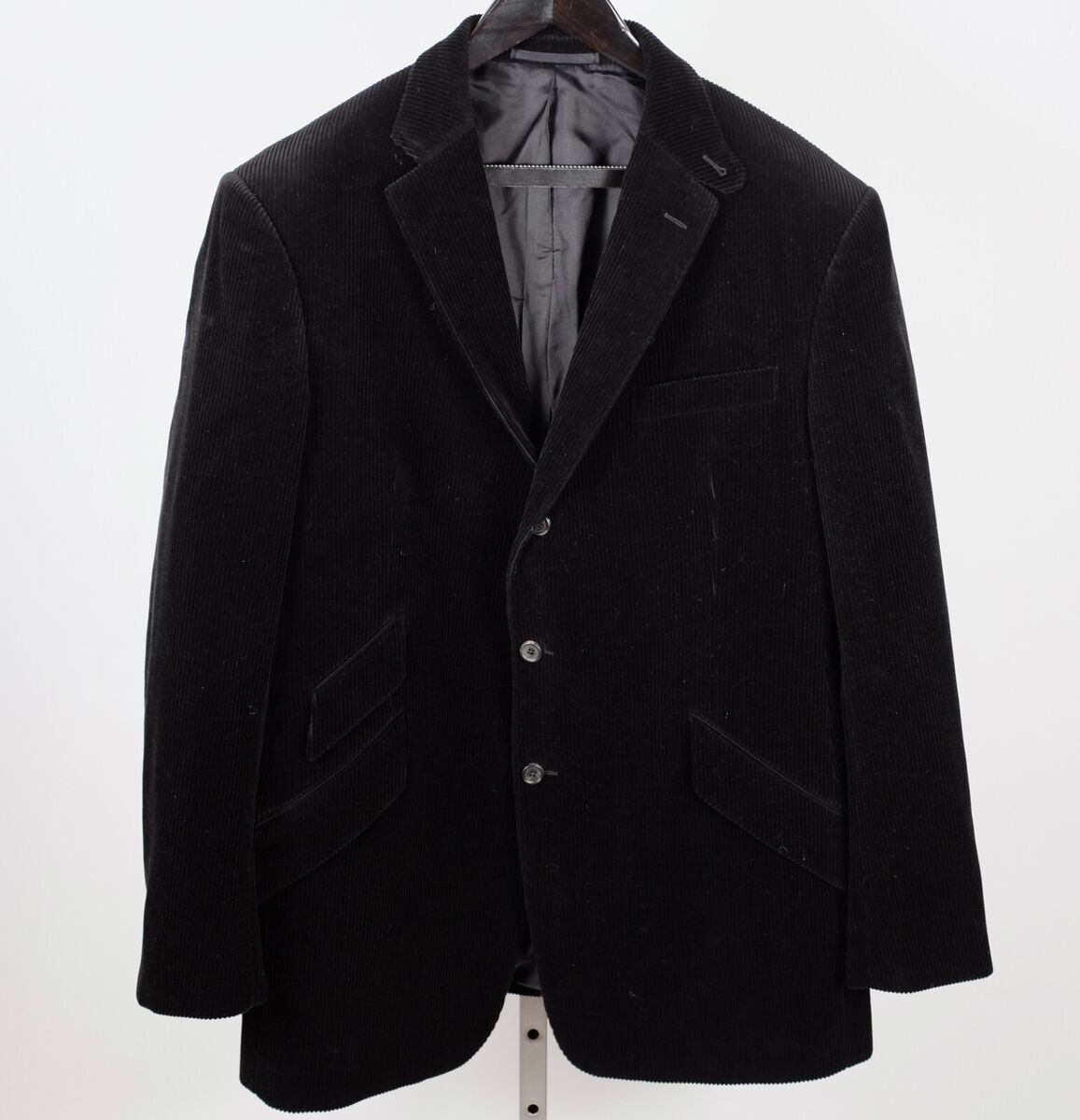 Ralph Lauren Purple Label jacket blazer 44 L black corduroy Ralph Lauren Purple Label jacket blazer 44 L black corduroy