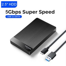 4TB 2TB 1TB Portable External Hard Drives HDD USB 3.0 Laptop PC PS4 PS5 Storage