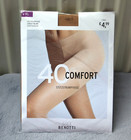 Damen Stützstrumpfhose Vitalisierend 40 DEN leicht glänzend make up - Gr. XL