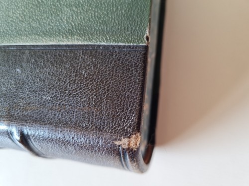 Chambers's Biographical Dictionary 1897 Antique Book Leather & Marbled - Picture 3 of 12