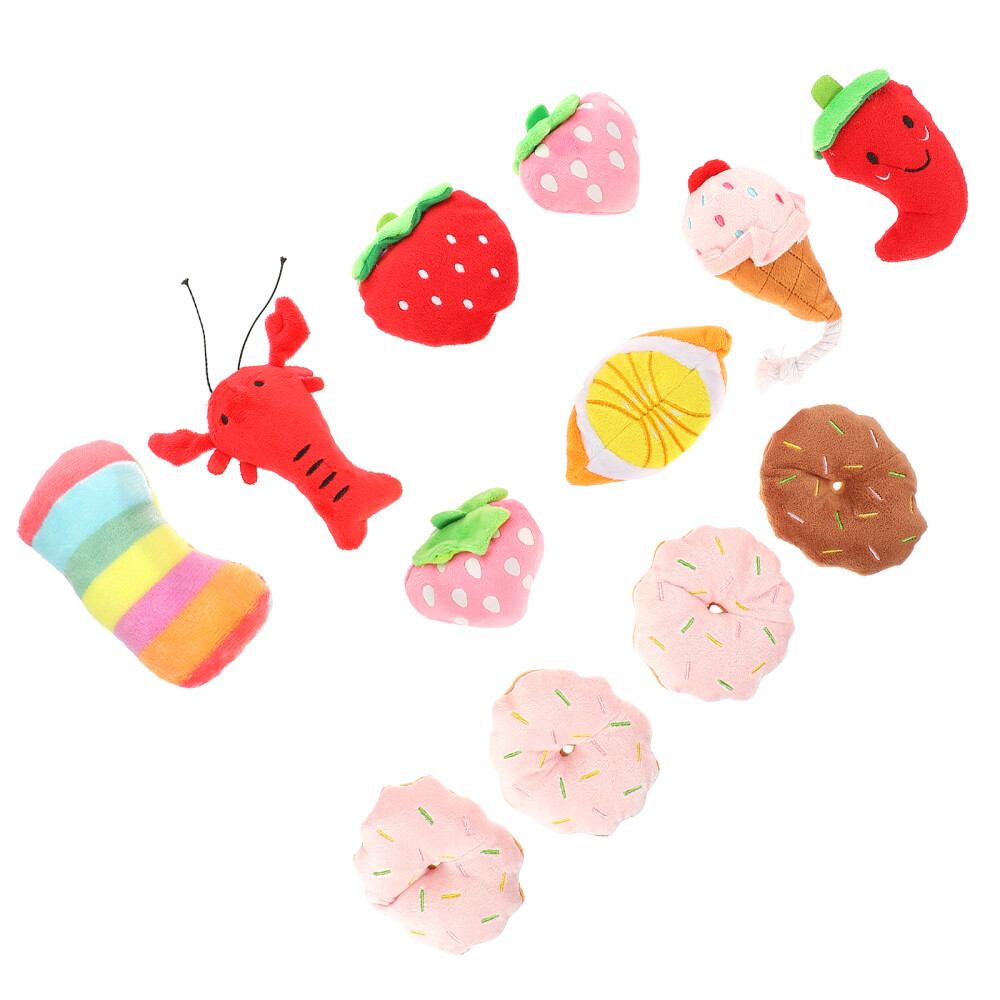 12 Pcs Dog Toys Bulk Dog Squeaky Toys Dog Toys Plush Dog Chew Toys eBay