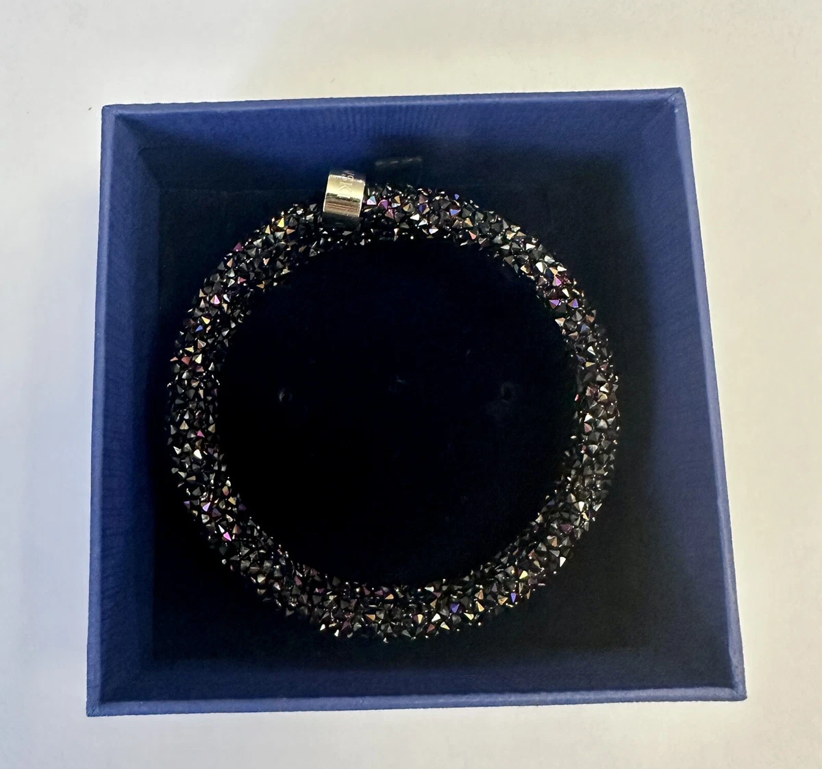 Signed Swarovski & Swan Black Crystal Dust India | Ubuy