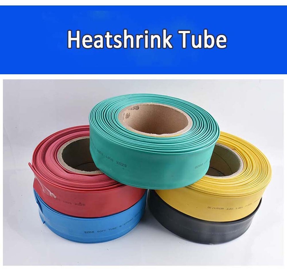 Unbranded Black Heat Shrink Heat Shrink Tubings Black Heat Shrink Tubing - 2:1 & 3:1 Ratio Electrical Sleeving | Cable Wire Insulation Heatshrink Gaine Thermorétractable - Foto 5