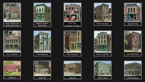 Woodland Scenics River Pass Building Kit #3 HO Scale Train Buildings S1487 - Picture 2 of 4